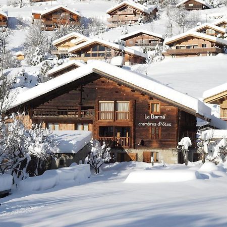 Chambres D'Hotes Le Barna La Clusaz Rum bild